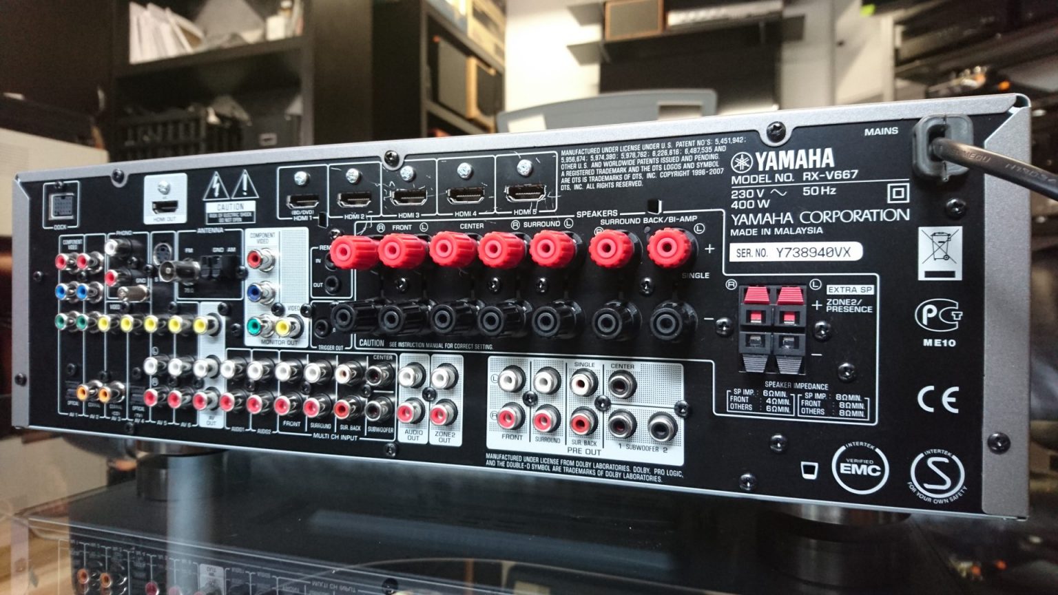Yamaha RXV667 Audio & HiFi TVAudio.fi