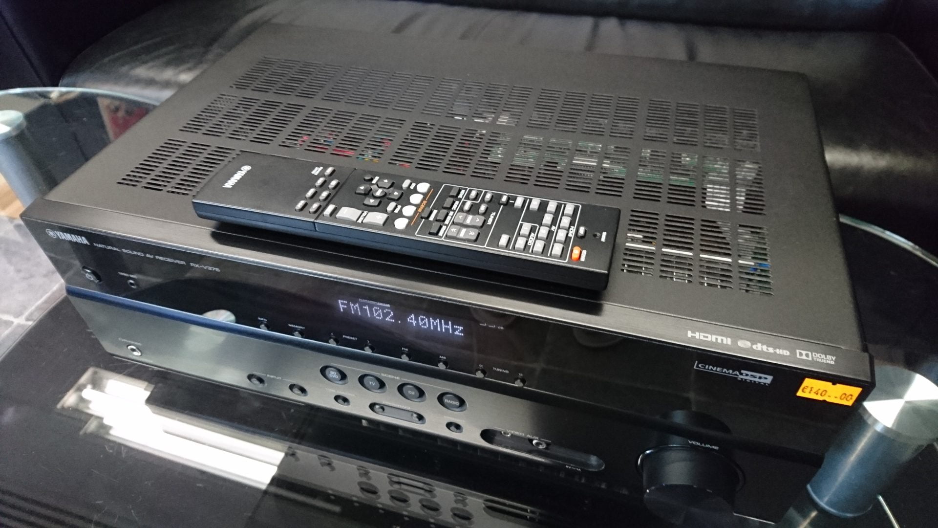 Yamaha RXV375 viritinvahvistin TVAudio.fi