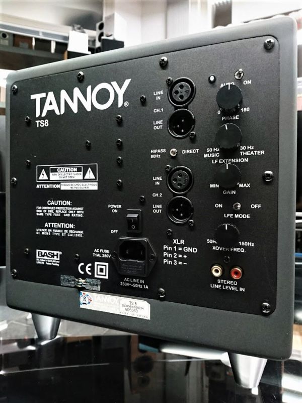 TANNOY TS8 subwoofer