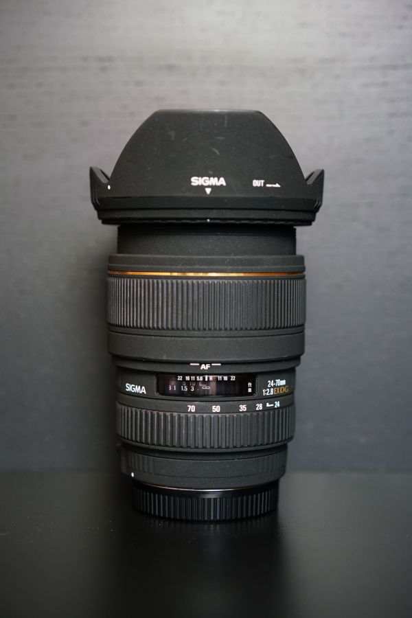 Sigma 24-70mm f/2.8 IF EX DG Macro Canon käytetty - Image 5