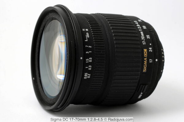 SIGMA 17-70MM F2.8-4.5 DC Canon käytetty