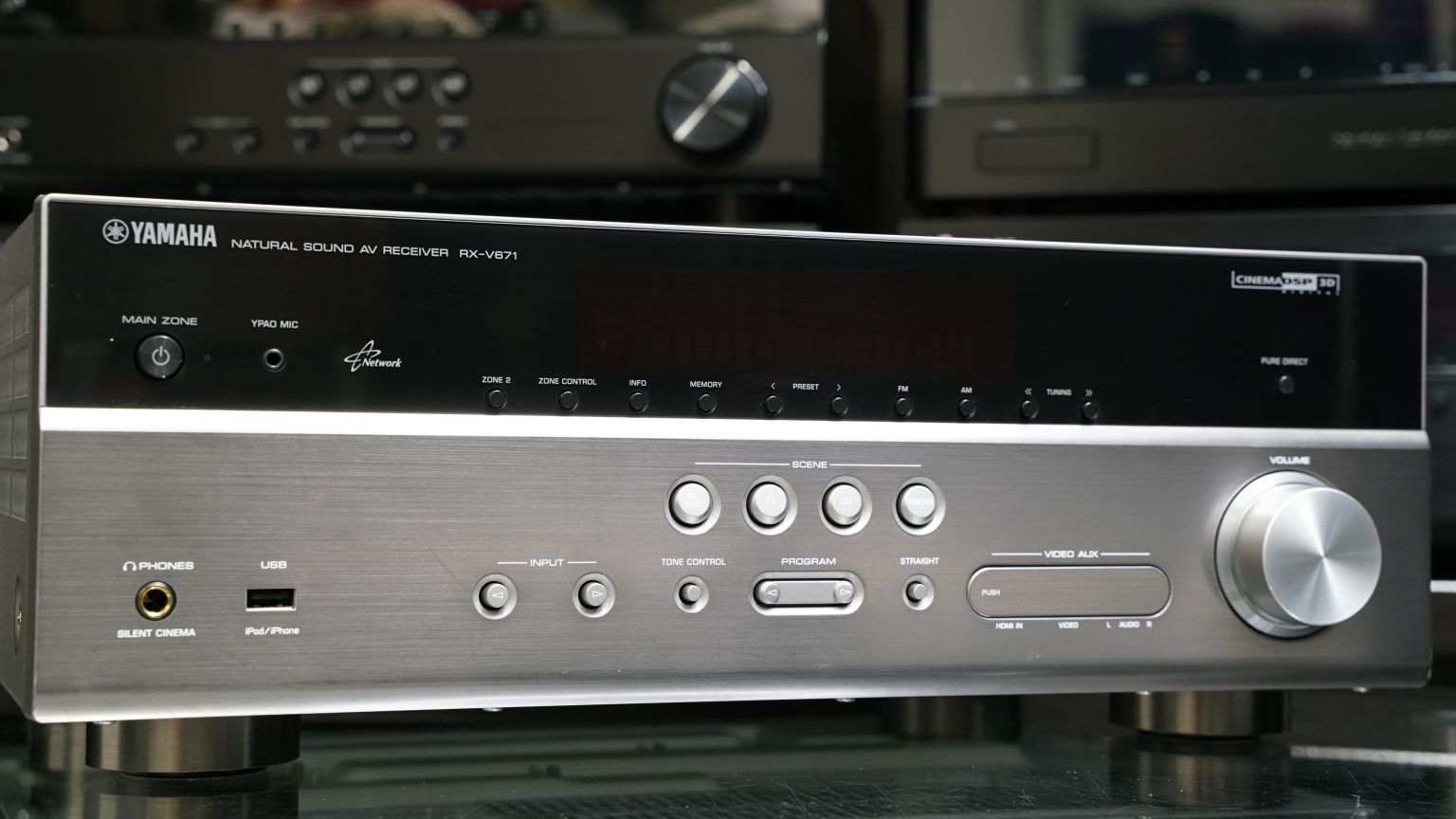 (Myyty) Yamaha RXV671 viritinvahvistin Audio & HiFi TVAudio.fi