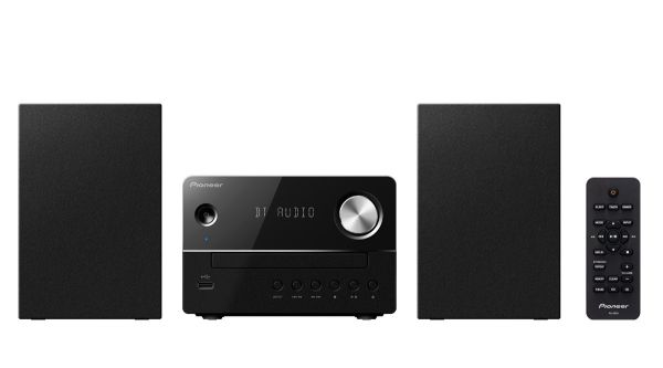 Pioneer X-EM26 mikrojärjestelmä bluetoothilla, CD:llä, FM-radiolla, MP3-USB:llä ja herätystoiminnolla