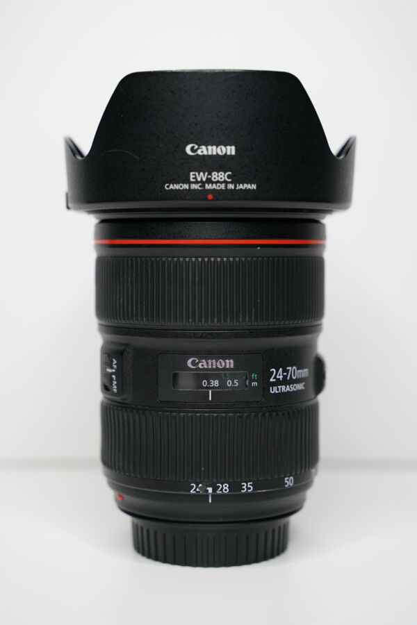 (Myyty) Canon 24-70MM F/2.8L II USM käytetty - Image 4