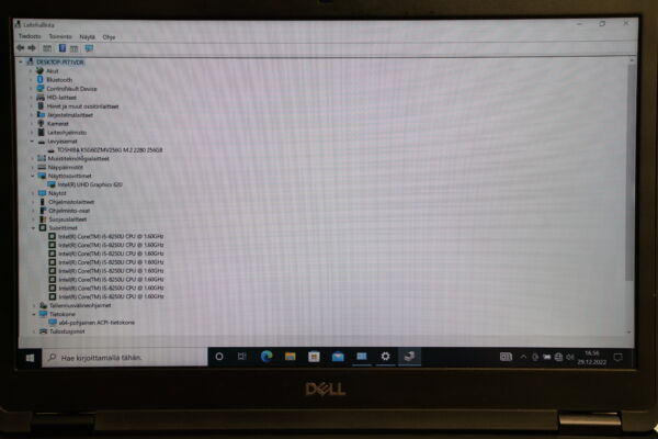 DELL LATITUDE 5490 14"FHD IPS i5-8250U/UHD intel /16 gb ram /256SSD/W10P - Image 4