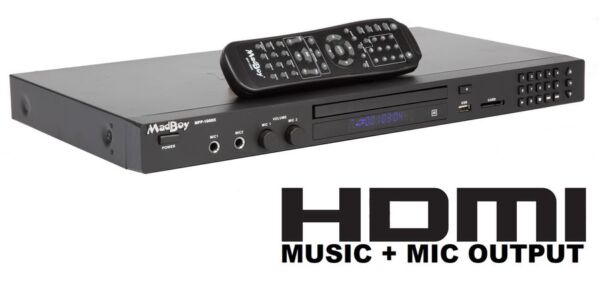 MadBoy® MFP-1000X MULTI FORMAT KARAOKE PLAYER