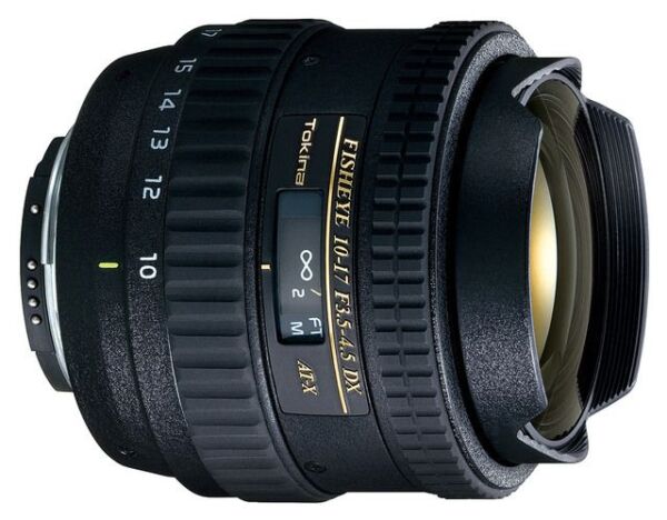 Tokina AT-X 107 DX AF NH 10-17mm f/3.5-4.5 Canon käytetty