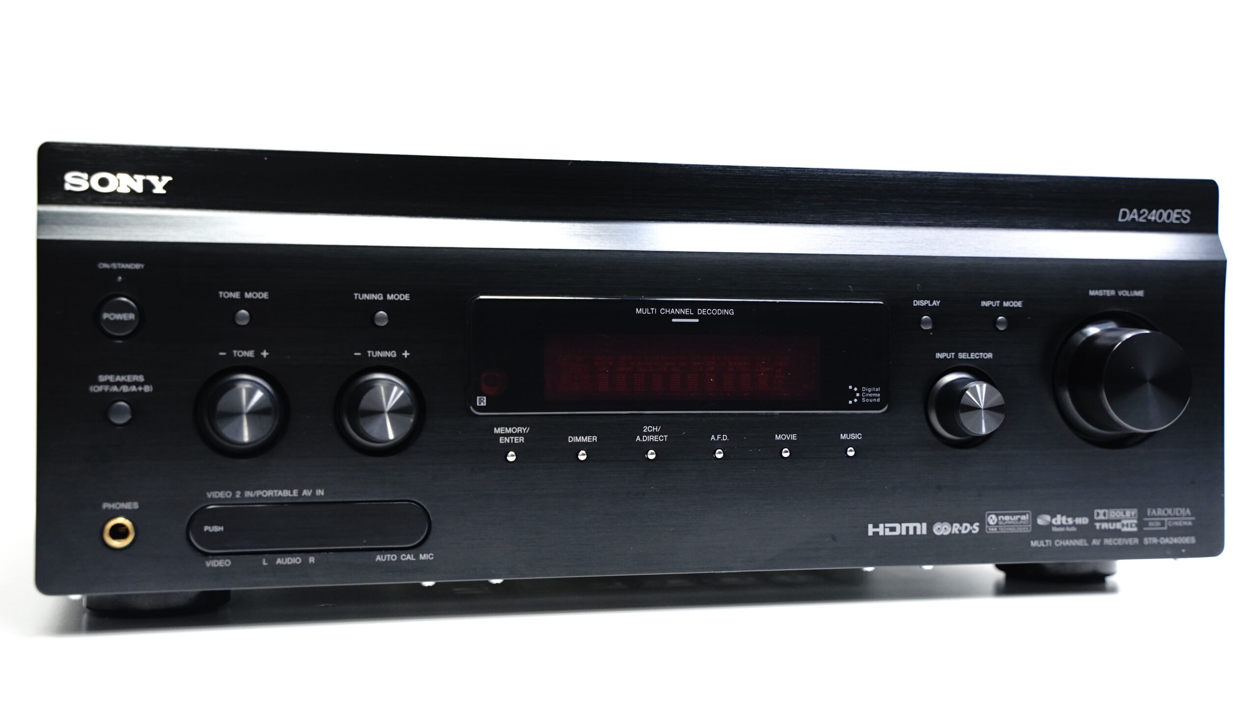 Sony STR-DA2400ES 7.1 viritinvahvistin 1 Sony STR-DA2400ES 7.1 viritinvahvistin