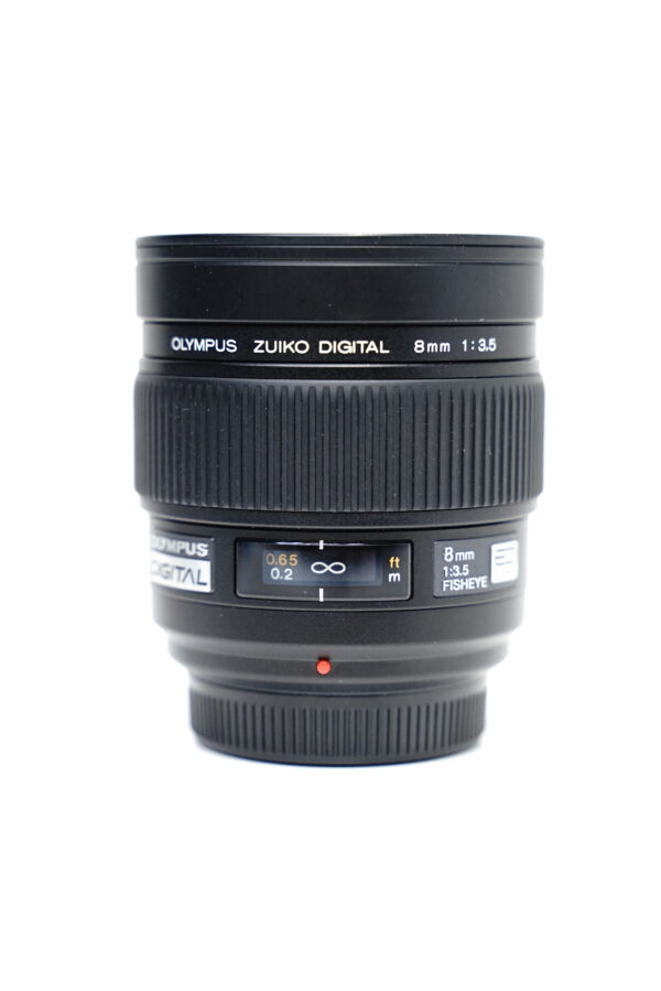 Olympus Zuiko 8mm f/3.5 ED Fisheye objektiivi käytetty - Image 5