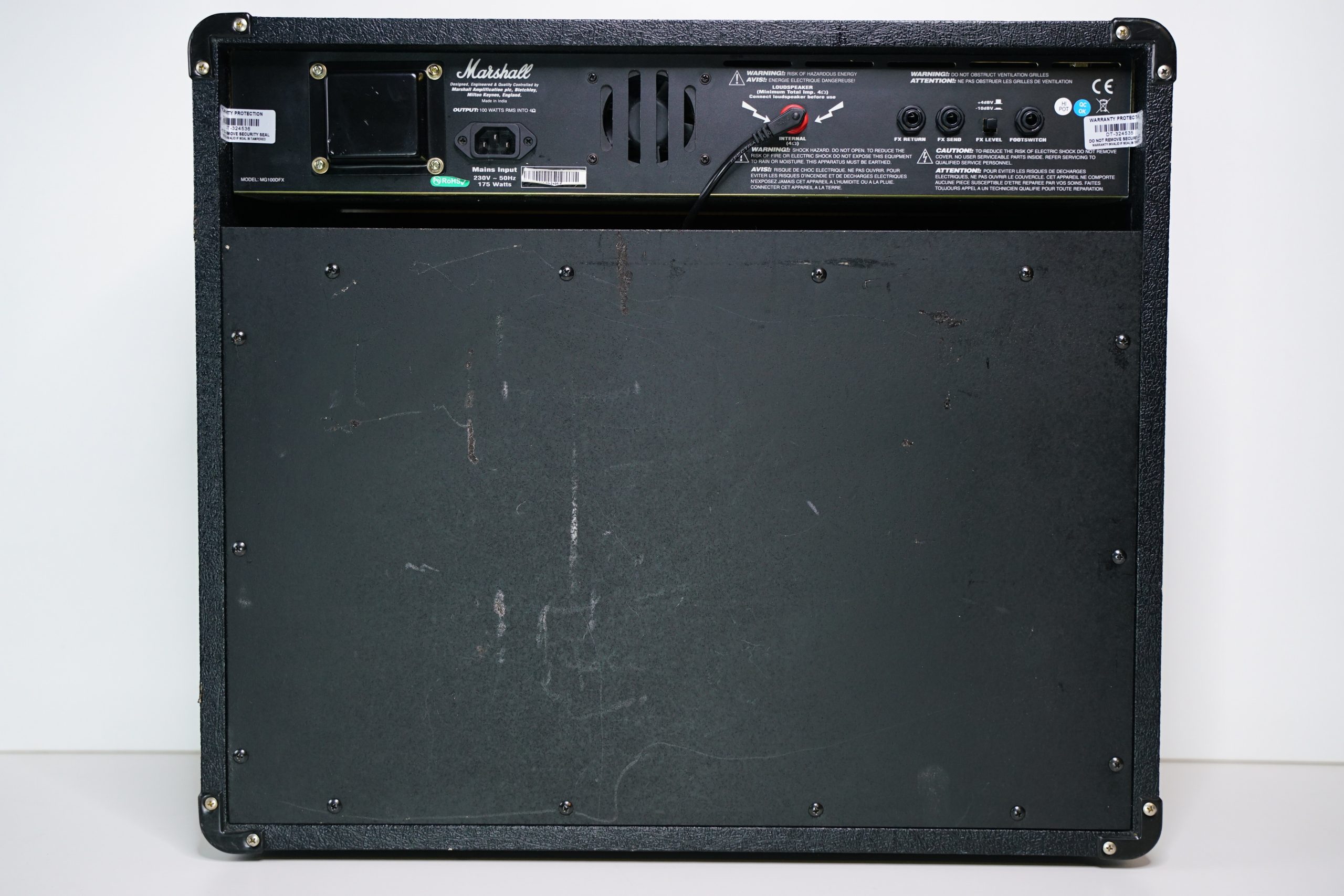 Marshall MG100DFX kitara Combo vahvistin 4 Marshall MG100DFX kitara Combo vahvistin - Image 4