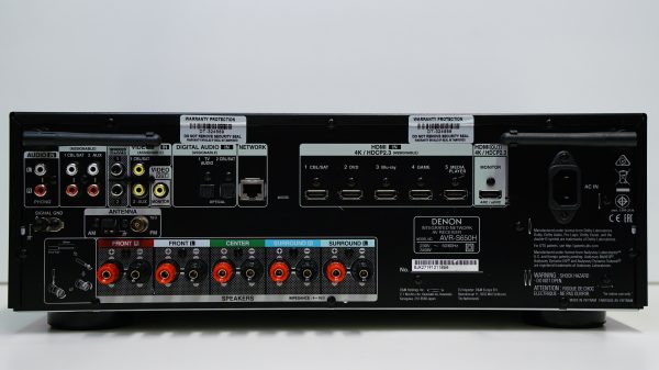 (Myyty) DENON AVR-S650H AV-VAHVISTIN - Image 3