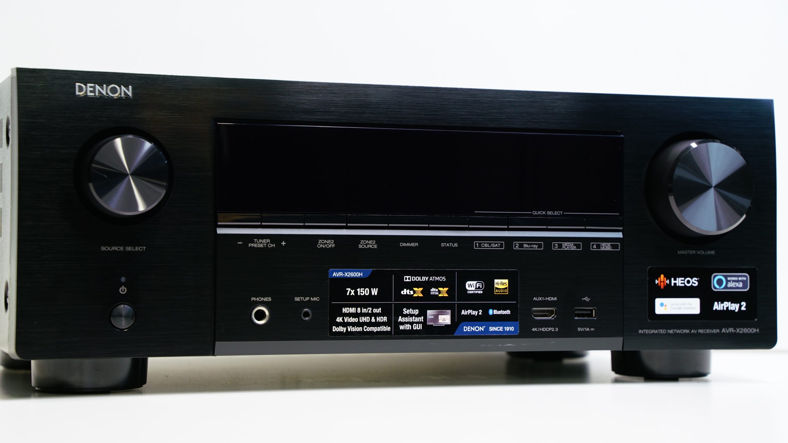 Denon AVR-X2600H viritinvahvistin 1 Denon AVR-X2600H viritinvahvistin