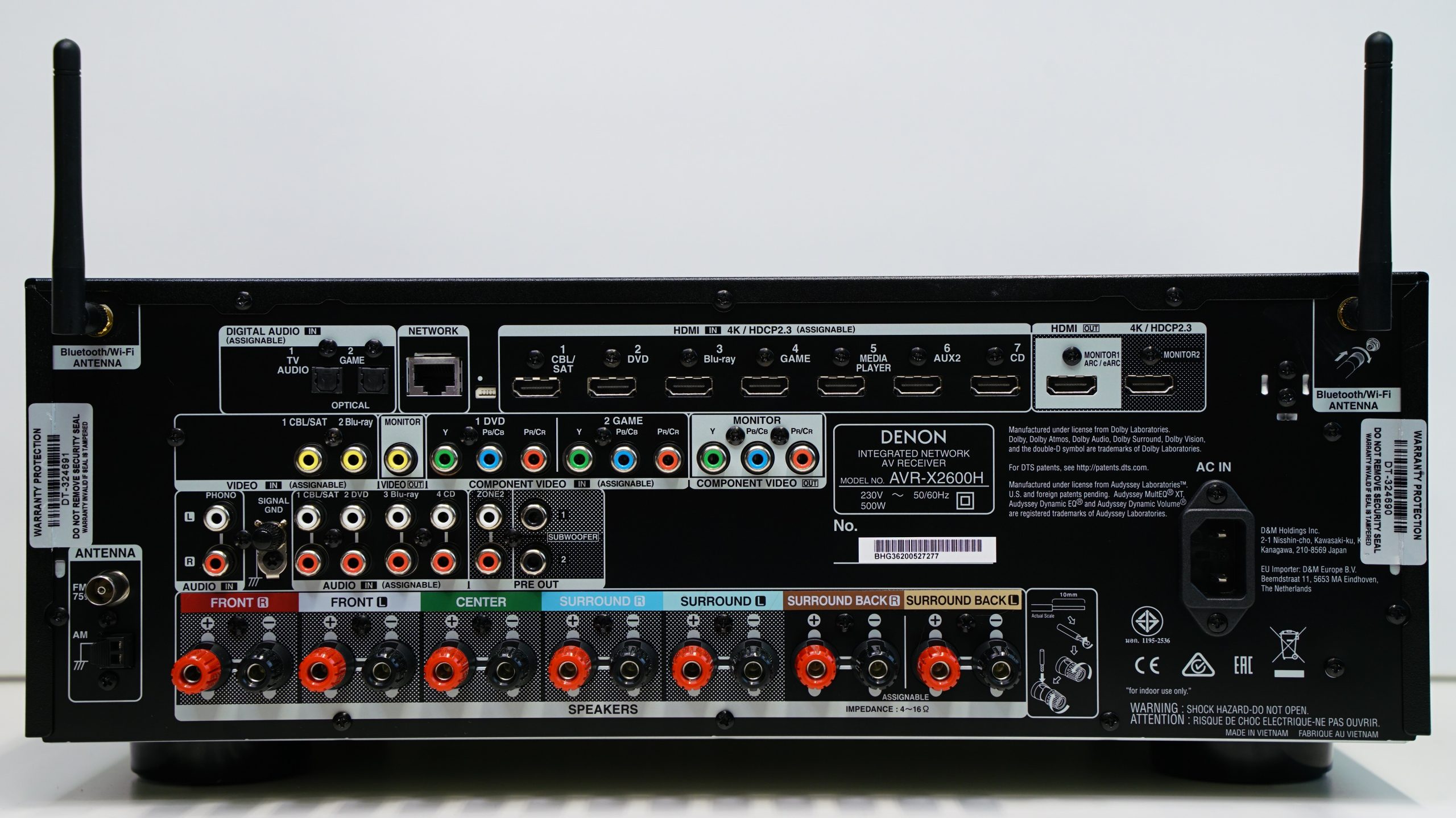 Denon AVR-X2600H viritinvahvistin 3 Denon AVR-X2600H viritinvahvistin - Image 3