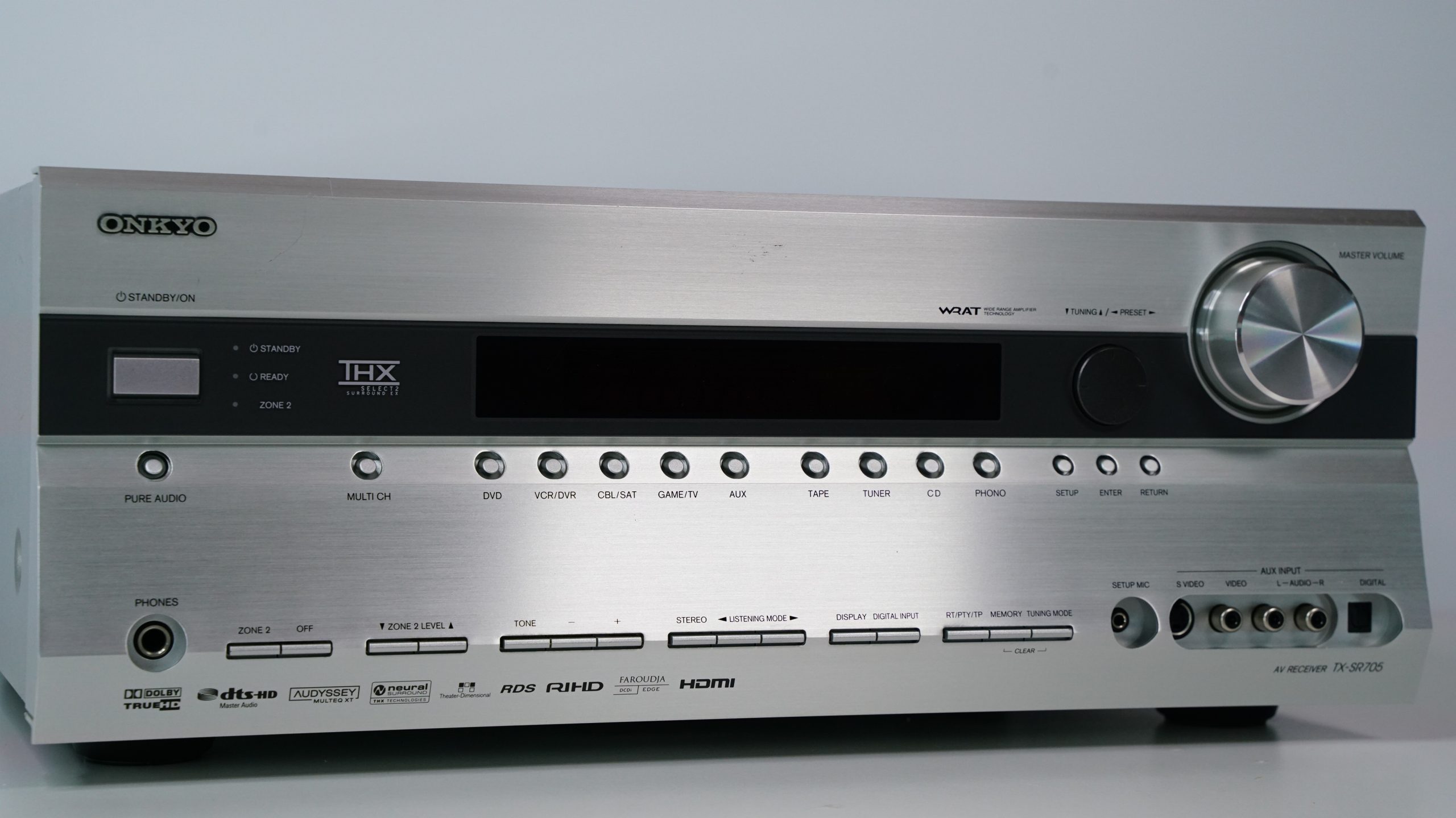 Onkyo TX-SR705 7.1 viritinvahvistin 1 Onkyo TX-SR705 7.1 viritinvahvistin