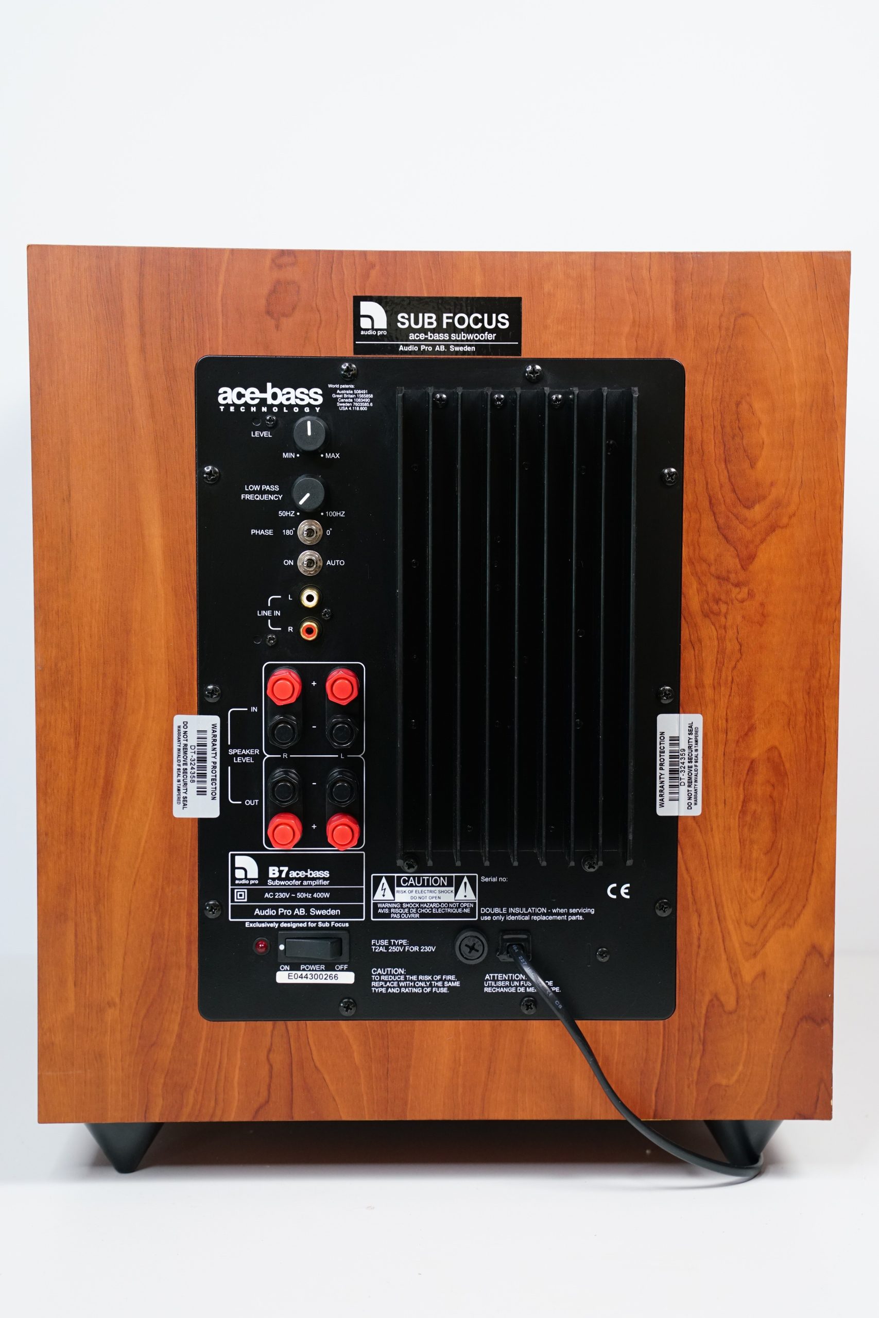 Audio Pro Sub Focus B7 400w 4 Audio Pro Sub Focus B7 400w - Image 4