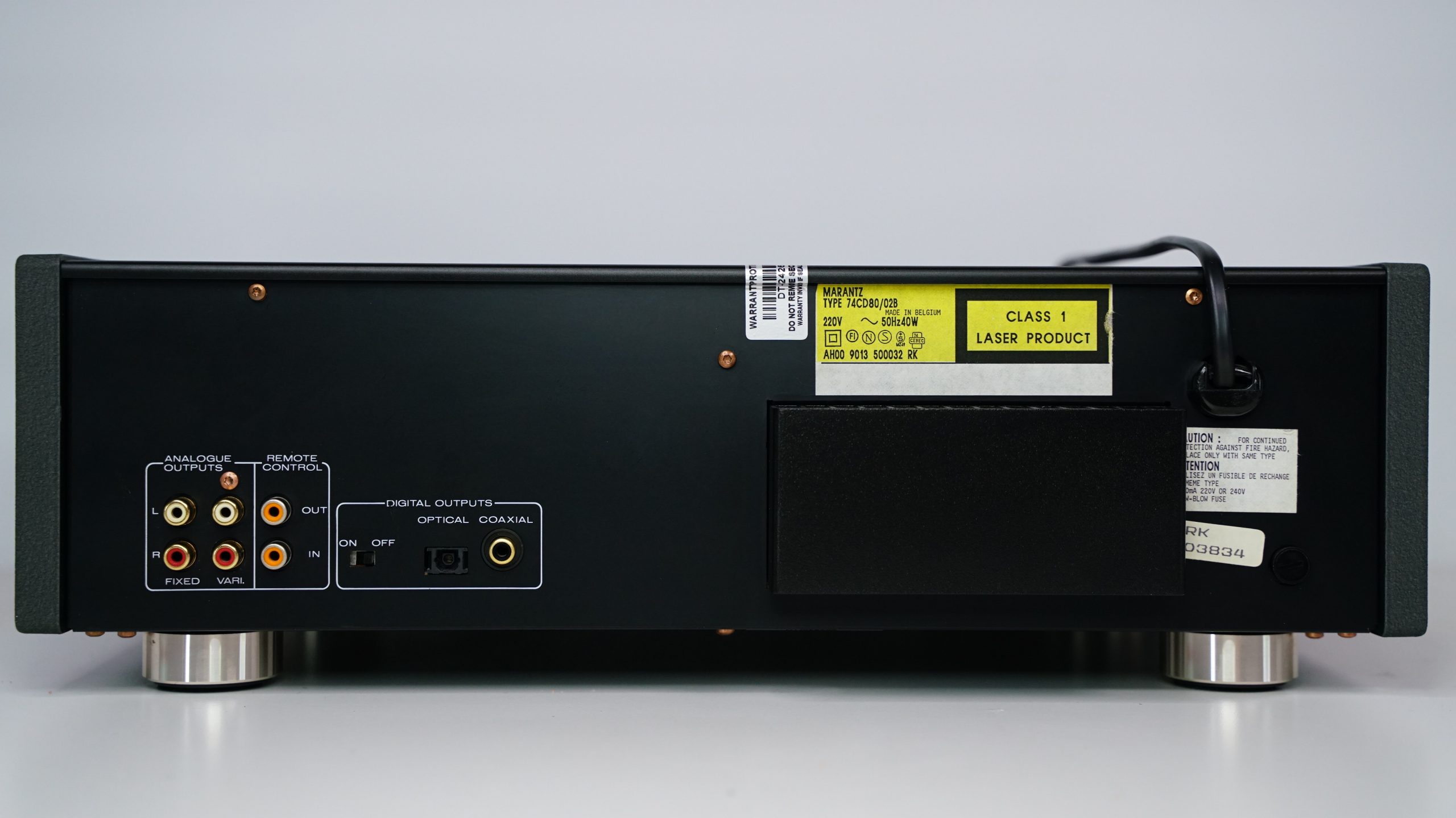 Marantz CD80 soitin 3 Marantz CD80 soitin - Image 3